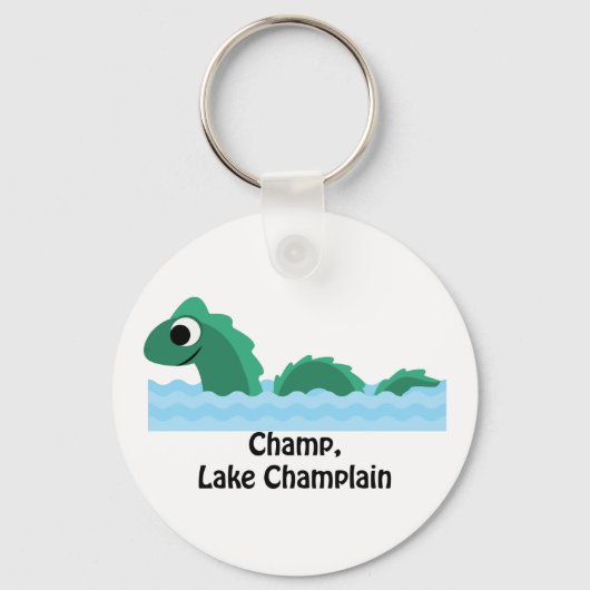 Porte-clés Champ, lac Champlain (Recto)