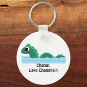 Porte-clés Champ, lac Champlain (Recto)