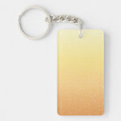 Porte-clés Champagne avec petites bulles Art Arrière - plan (Devant)