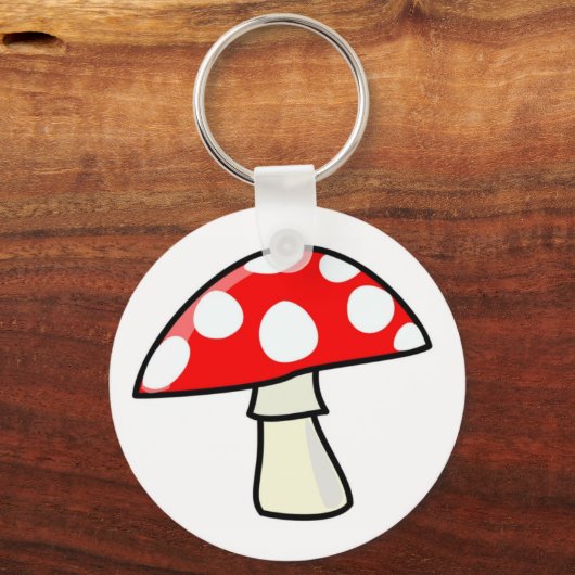 Porte-clés champignon (Recto)