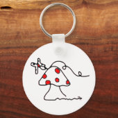 Porte-clés champignon (Recto)