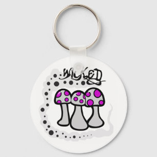 Porte-clés Champignon malin