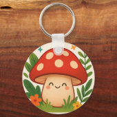 Porte-clés champignon mignon (Recto)