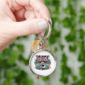 Porte-clés Champignon Tripant Heureux (main)