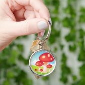 Porte-clés Champignons (main)