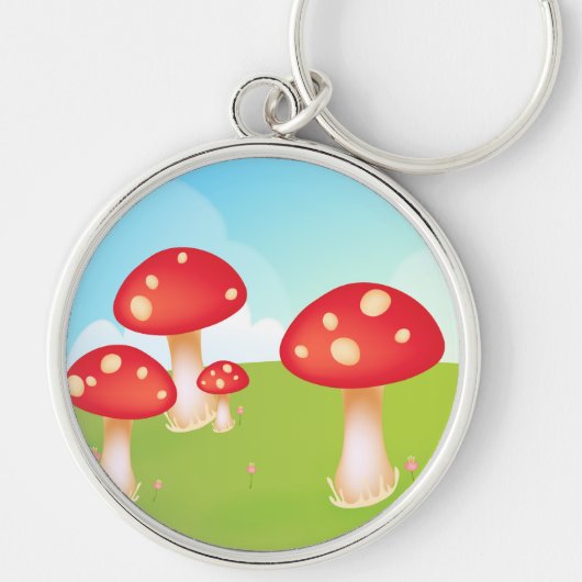 Porte-clés Champignons (Devant)
