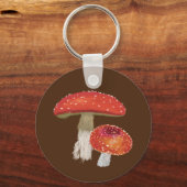 Porte-clés Champignons, Amanita Muscaria (Verso)
