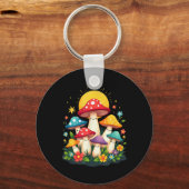 Porte-clés Champignons de champignons de champignons de Paris (Recto)
