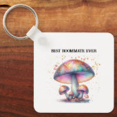 Porte-clés Champignons Iridescente Roomie Charme Meilleur col (Recto)