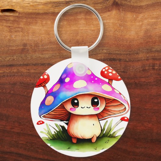 Porte-clés Champignons mignons (Verso)