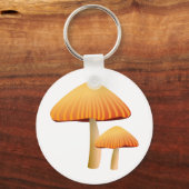 Porte-clés Champignons orange (Recto)