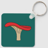 Porte-clés Champignons rouges caricaturés (Dos)