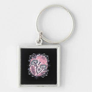 Porte-clés Champignons Whimsigoth Art Design Classique