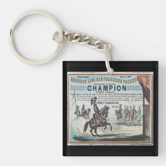 Porte-clés Champion Clipper voile (Devant)
