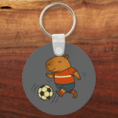 Porte-clés Champion de Capyball : La Capybara sportive (Recto)