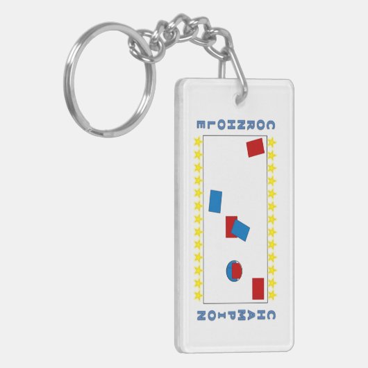 Porte-clés Champion de Cornhole (Devant gauche)