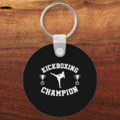 Porte-clés Champion de kickboxing (Recto)