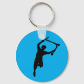 Porte-clés Champion de l'attrape de pont Stunt Scooter Rider (Verso)