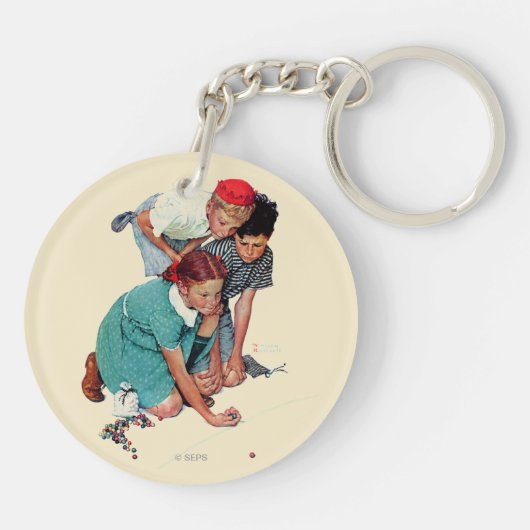 Porte-clés Champion de marbre (Dos)