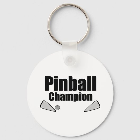 Porte-clés Champion de Pinball (Recto)