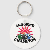 Porte-clés Champion de snooker (Recto)