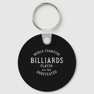 Porte-clés Champion du Monde Rétro Billard