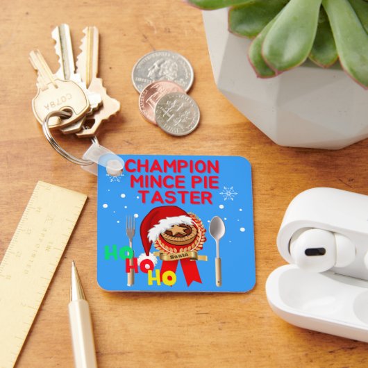 Porte-clés Champion Mince Pie Taster - Père Noël (Bureau)