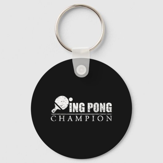Porte-clés Champion Ping Pong (Recto)