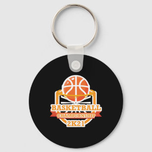 Porte-clés Championnat de basket-ball Vintage