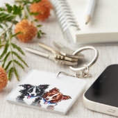 Porte-clés Championnat des pays frontaliers (Devant Droit)