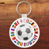 Porte-clés Championnat d'Europe de football 2016 (Recto)