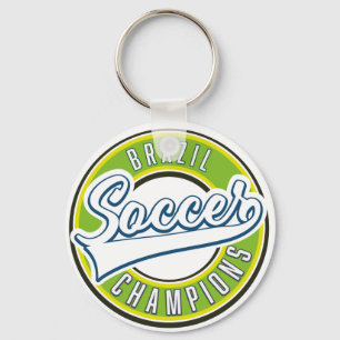 Porte-clés Champions de football du Brésil