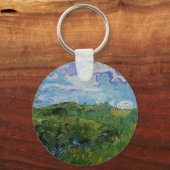 Porte-clés Champs de blé vert par Vincent van Gogh (Recto)