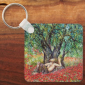 PORTE-CLÉS CHAMPS DE PAN, D'OLIVE ET DE POPPY (Recto)