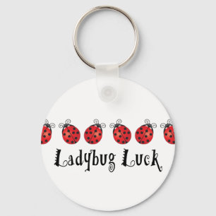 Porte-clés Chance de coccinelle