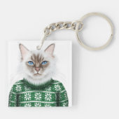 Porte-clés Chandail de chat de Kitty (Dos)