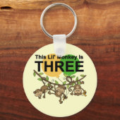 Porte-clés Chandails et cadeaux pour le 3e anniversaire des s (Recto)