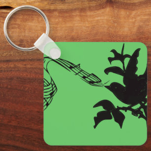 Porte-clés Changer de couleur d'oiseau