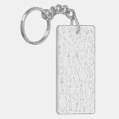 Porte-clés Chanoukah (Devant gauche)