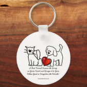 Porte-clés Chanson de la collection Best Friends (Recto)