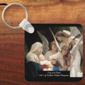 Porte-clés Chanson des Anges Bouguereau (Recto)