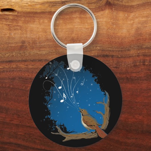 Porte-clés Chanson nocturne (Recto)