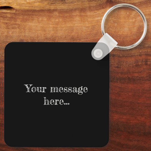 Porte-clés Chanson personnalisée QR Code Message Cassette rét (Verso)