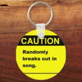 Porte-clés Chanson Randmon (Recto)