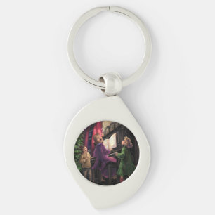 Porte-clés Chant de Noël le long