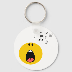 Porte-clés chantant son peu de coeur