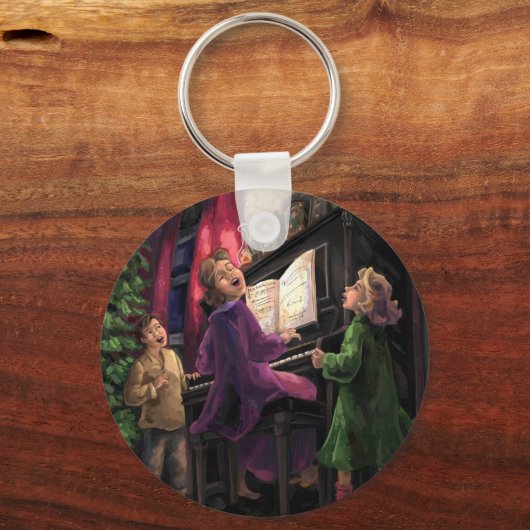 Porte-clés Chanter Noël ensemble (Recto)