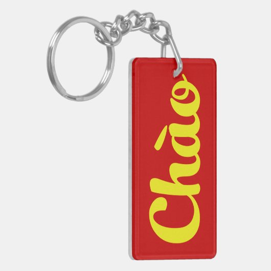 Porte-clés Chào / Hello ~ Vietnam / Vietnamien / Tiêt Viêt (Devant gauche)