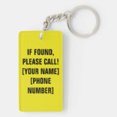 Porte-clés Chaos, dans les primaires (Dos)