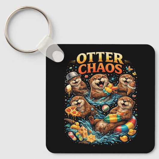 Porte-clés Chaos de loutre (Recto)